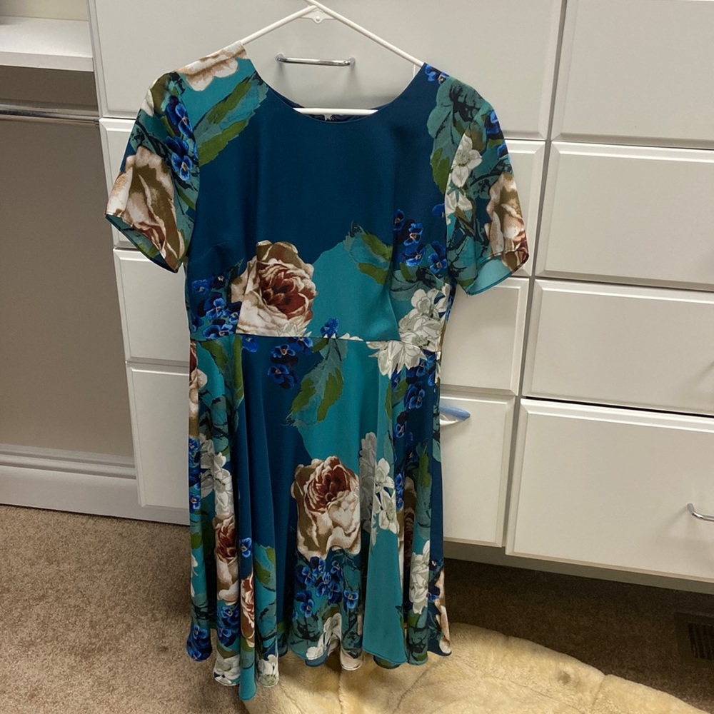 Anthropologie coreylynncalter floral dress, size 8